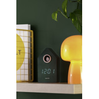 Budík Cuckoo LED Karlsson KA6070GR, 16cm